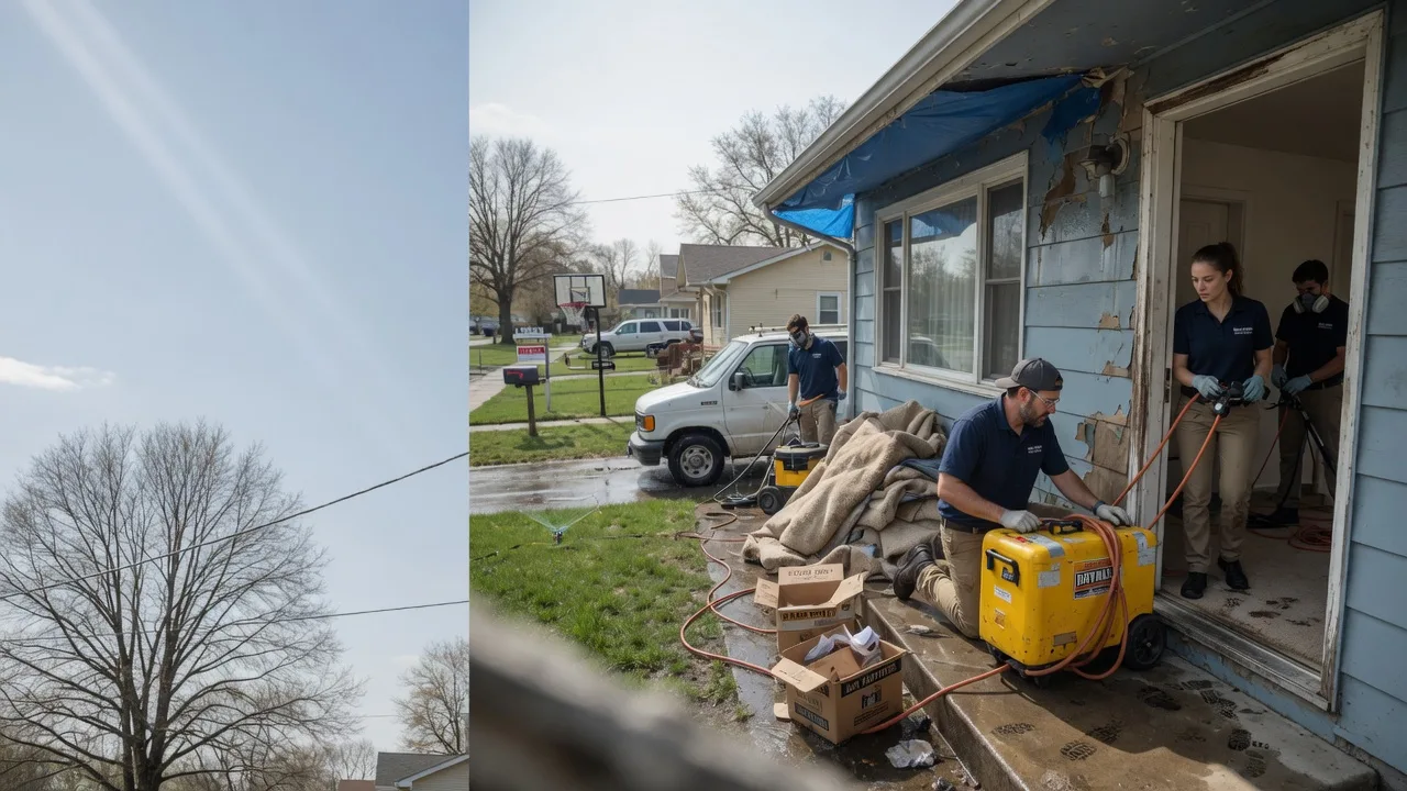 Basement Flood Cleanup in Porters Falls, WV near me